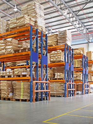 Precise warehouse storage